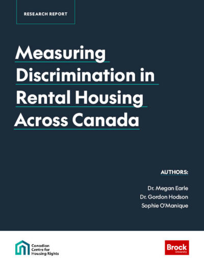 Picture of Measuring discrimination in rental housing across Canada - Canadian ...